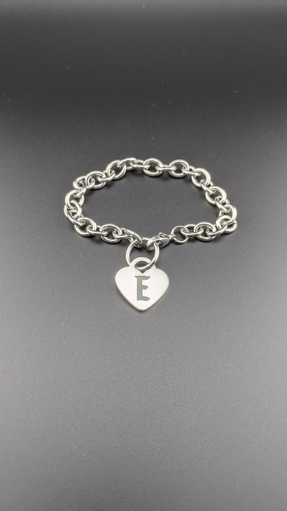 Personalized Heart Bracelet/Anklet