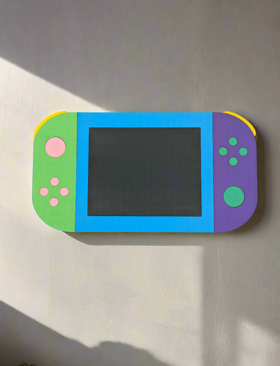 DIY Modern Portable Gaming Console Wall Art